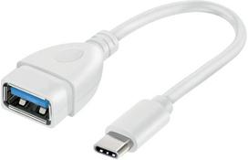Vivanco adapter USB-C - USB-A 3.0 10cm, KAPVVVVVITUSBTY3FM01W
