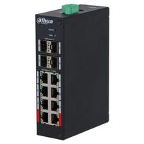 SWITCH POE HS4412-8ET-120 8 PRIEVADŲ + 4 x SFP DAHUA