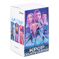 K-pop Demon Hunters pakuotė staigmena Labubu stiliaus