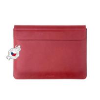 Tikras odinis dėklas FIXED Oxford Apple MacBook Pro 14", raudonas