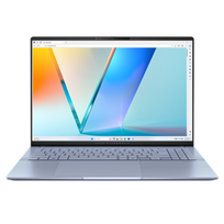 Asus Vivobook S 16 S5606CA-RI069W Blue - 16" OLED, 120Hz, 3K (2880×1800), Blizgus | Intel Core Ultra 7 255H | 16GB LPDDR5X | 1TB SSD | Intel Graphics | Windows 11 Home | EN | apšvietimas yra | 24 mėn.
