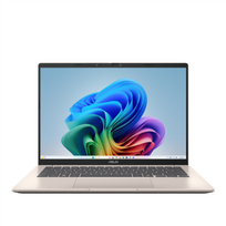 Asus Vivobook 14 X1407QA-LY045W Platinum Gold - 14" IPS, 60Hz, WUXGA (1920×1200), Matinis | Snapdragon X X1 26 100 | 16GB LPDDR5X | 512GB SSD | Qualcomm Adreno GPU | Windows 11 Home | EN | apšvietimas yra | 24 mėn.
