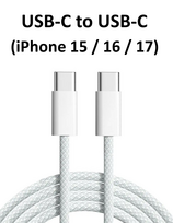 USB-C to USB-C laidas  iPhone 15, 16, 17 (1m) : Komplektacija - Laidas