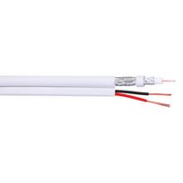 KABELIS CCTV PFM941I-RG59N/21-100-WHITE RG59 + 2 x 0.75 mm² DAHUA