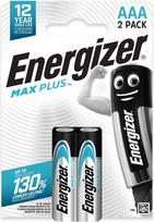 Energizer battery Max Plus Alkaline AAA CP2, ELEEGR7638900437454
