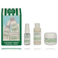 Mario Badescu Coconut Body Travel Trio Set rinkinys kūnui (20 ml. purškiamas aliejus + 59 ml. skystas muilas + 56 g. kūno sviestas) - Rinkinys