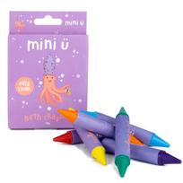 Kreidelės voniai Mini-U Bath Crayons, 78g