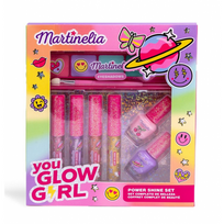 You Glow Girl Power Shine Set Vaikiškas makiažo rinkinys Rinkinys
