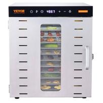 10 padėklų maisto džiovintuvas 1000W