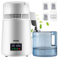 4 l vandens distiliatorius su laikmačiu ir temperatūros rodymu