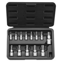 Torx galvučių komplektas 13 dalių T8 - T60