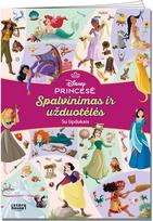 Princesės. Spalvinimas ir užduotėlės su lipdukais - Nėra Autoriaus