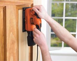 Black&Decker Black & Decker KA320EKA-QS portable sander Orbital sander 15000 RPM Orange 240 W