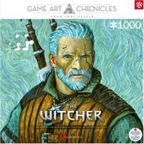 Good Loot Game Art Chronicles Puzzle: The Witcher Geralt & Vincent van Gogh (1000 pieces)