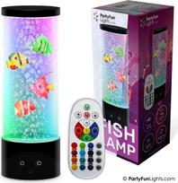Party Fun Lights - Fishing lamp with remote control - H: 28cm (605404)