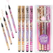Topmodel - Glitter Gel Metallic Pen Set - Gold, Silver, Bronze, Rose Gold (0412744)