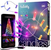 Twinkly Candies LED Christmas tree lights TWKC100RGB-T 6 M Candle shape