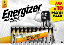 Energizer battery Alkaline Power AAA CHP10, ELEEGR7638900433630