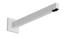 Hansgrohe priedai – dušo rankena, 41 cm, balta matinė 24337700