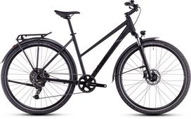 Dviratis Cube Nature ONE Allroad Trapeze black'n'black 2026