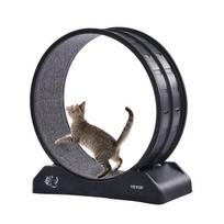 Katės bėgimo ratas Vevor, 80 cm, juodas