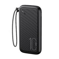 USAMS Power bank PB56 10000mAh with 2 USB ports, Black