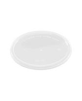 Vienkartinis plastikinis dangtelis sriubos indeliui, D 120 mm, 230-960 ml, bespalvis,50vnt.