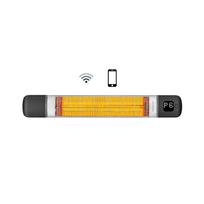 Infraraudonųjų spindulių šildytuvas šildytuvas “Tora - WiFi” 2500W, juodas