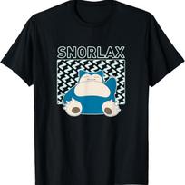 Pokémon - Snorlax T-Shirt S juoda