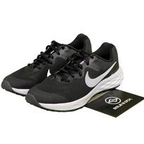 Nike Revolution 6 GS Black White DD1096-003 EU 36.5 dūmai/juoda