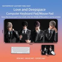 Love and Deepspace Computer Keyboard Pad/Mouse Pad Sylus Rafayel Zayne Xavier Caleb Anime Peripherals Cartoon Office Supplies 26x21x0.3CM