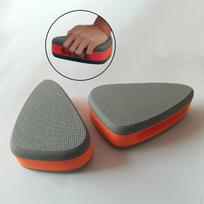 2 Pieces Pushup Support Push up Pads Fitness Stable Anti Slip Strength Training Exercise Gear Home gray