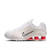 Nike WMNS Shox R4 White Phantom Picante Red AR3565-103 Moteriškas dydis EU 37.5 balta