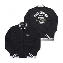 DeuS X Makina Dmp248385 Blk Patron Patron Fleece Bomber Men S Jacket DMP248385 BLK (M)