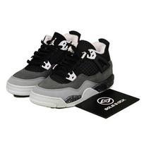 Air Jordan 4 Retro Fear Juoda Balta (PS) FV4537-002 Dydis 11C-3Y EU 29.5