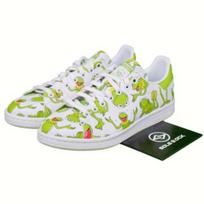 adidas The Muppets x Stan Smith 'Kermit The Frog Allover Print' FZ2707 EU 40.5 balta