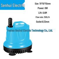 Silent Submersible Aquarium Pump with Filtration and Large Suction