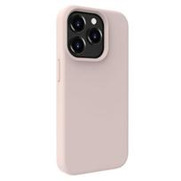 „Evelatus Apple iPhone 15 Pro Max“ aukščiausios kokybės minkštas silikoninis dėklas, rausvo smėlio spalvos
