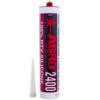 Raudonas atsparus karščiui sandariklis 343 °C RTV silikonas 310 ml ABRO SS2400