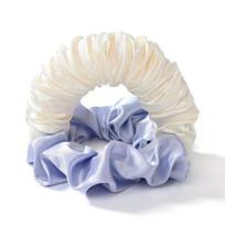 Minkštas plaukų suktukas-gumytė Silk, baltas