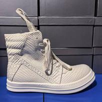 Gyvatės rašto natūralios odos vyriški ir moteriški ankle boots, apvalus priekis, plokštapadžiai, su raišteliais sportbačiai, gatvės stiliaus sportbačiai, su užtrauktuku trumpi batai, unisex 35