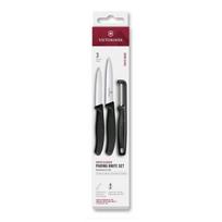 VICTORINOX STALO RINKINYS IŠ 3 ĮRANKIŲ SWISS CLASSIC, Juoda