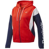 Džemperis su kapišonu moterims Reebok Training Essentials Linear Logo FL Fullzip W FT0904, XS