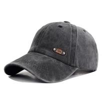 Mados vintažinės vyriškos beisbolo kepuraitės, moteriškos „Snapback“ kepurės, moteriškos skrybėlės vyrams, „Casquette Bone Hip hop Gorras Dad Hat“ beisbolo kepuraitės 55-61cm juoda