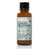 Davids Hydroxi™ burnos skalavimo skysčio koncentratas mėtų skonio, 118 ml.