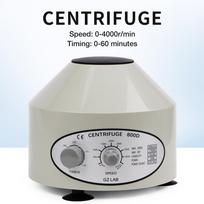 Stalinė laboratorinė centrifuga su/be laikmačio PRP plazmai medicininė reguliuojamo greičio centrifuga 10 ml*6 centrifugos mėgintuvėliai 220 V ES kištukas