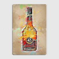 Licor 43 Metalinis ženklas Sienos Pub Kino Dekoras Garažo Dekoras Skardinis Ženklas Plakatas 20x30cm（7.8x11.8inch）