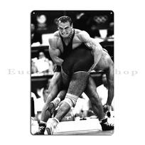 Aleksandr Karelin Motyvacinis Plakatas Metaliniai Ženklai Kino Dekoras Kino Garažas Individualus Skardos Plakatas 20x30cm（7.8x11.8inch） gray