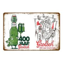 Grolsch Lager alaus metalinis plakatas skardinės lentelės sienos meno tapyba dekoratyvinė plokštelė baro užeigos klubo namų dekoras meno reikmenys YK052 20x30cm（7.8x11.8inch）