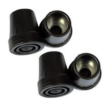 4Pcs Walking Stick Pad Buffers Trekking Poles Cane Tip Protector Hiking Poles Tip Nonslip Foot Cover Hiking Accessories 1